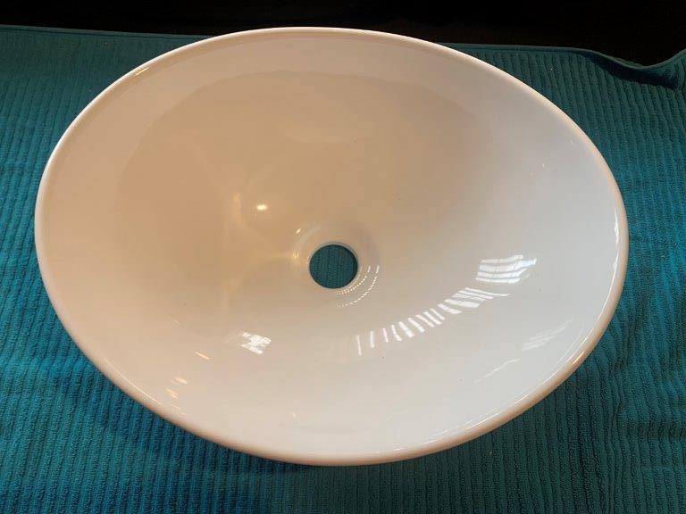 New in Box Multitude Basin, White - Quantity 1