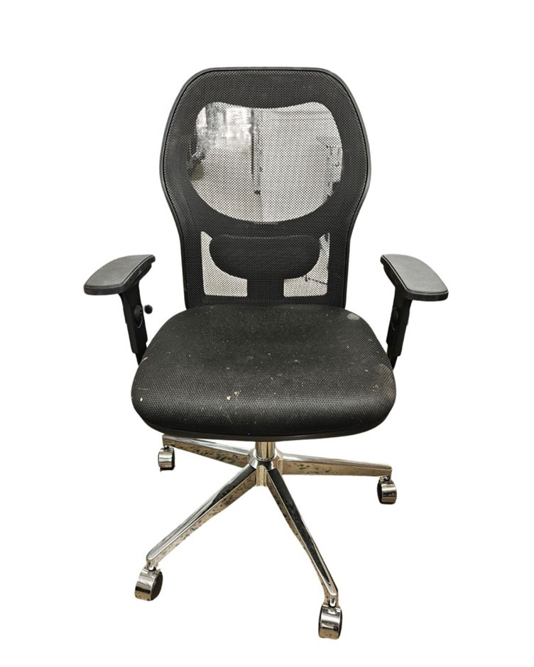 Vecro Mesh Office Chair NB: Used, Has stains, Photo as is