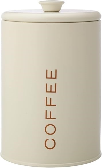 CASA DOMANI Cucina Coffee Canister 1.2L 11x15cm Cream