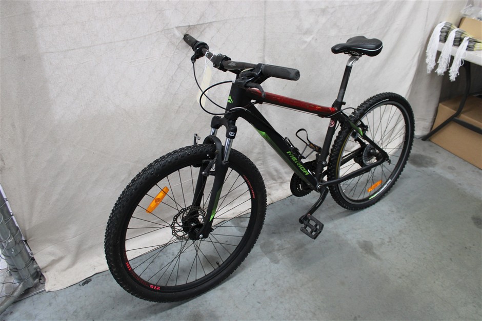 Merida Black (Partially Spray Painted Red) Bicycle