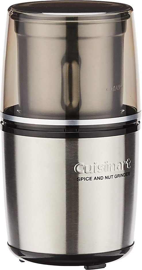 CUISINART Grinder Nut and Spice Grinde, Model SG-10A, Stainless Steel. NB: