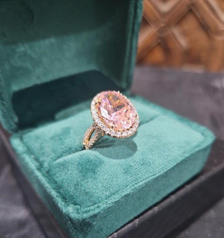 18KGold-filled/Italy Solid Yellow Gold Filled Ring -(stamped)-Warranty