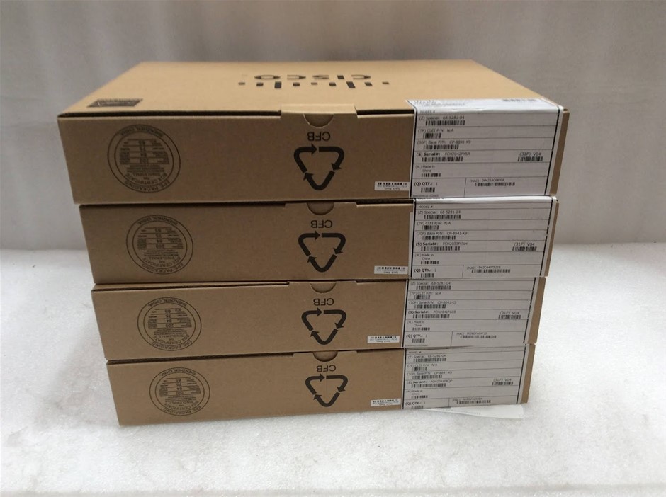 Cisco CP-8851 UC Phone - New (Lot of 5)