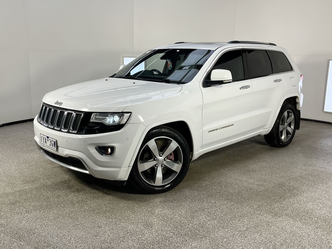 2013 Jeep Grand Cherokee OVERLAND WK Turbo Diesel Automatic - 8 Speed Wagon