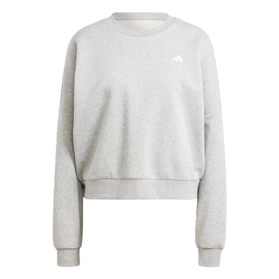 ADIDAS Women's SL FC Sweatshirt, Size AU XL, MediumGreyHeather/White, IX794