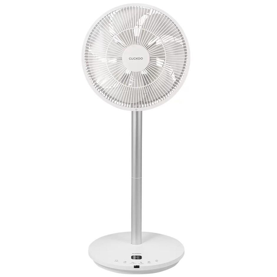 CUCKOO Air Circulator Fan, White, Model CF-AC1410WH.