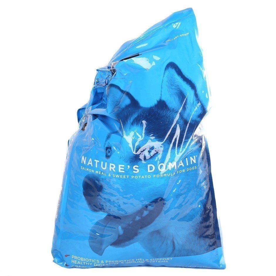 SIGNATURE Nature's Domain Dog Food, Salmon Meal & Sweet Potato Formula, 15.