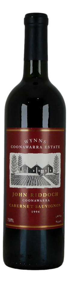 Wynns John Riddoch Cabernet Sauvignon 1994 (1x 750mL), Coonawarra