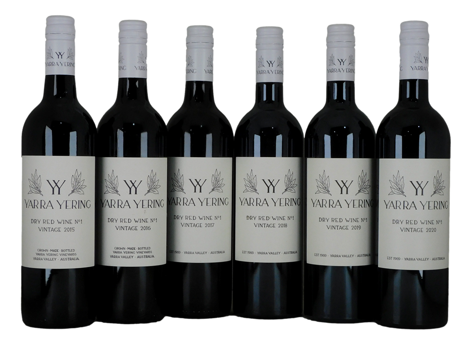 Yarra Yering Vertical Pack Red no 1 2015-2020 (6x 750mL),