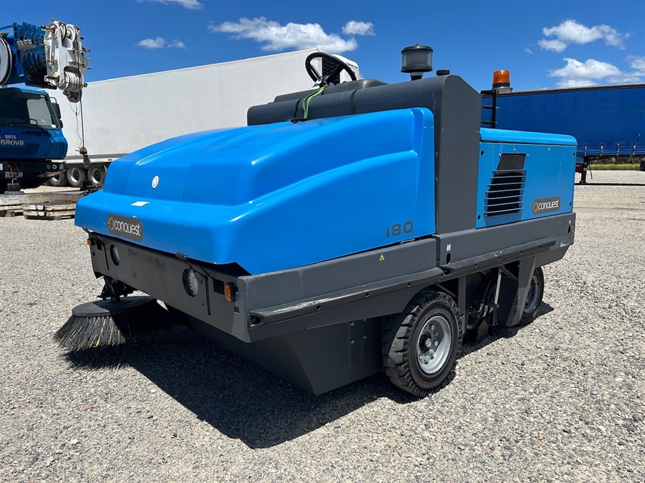 Conquest Ride On Sweeper Auction (0001-3036159) | Grays Australia