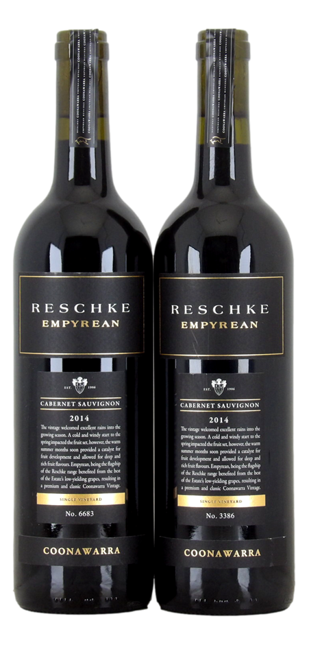 Reschke Empyrean Cabernet Sauvignon 2014 (2x 750mL) Coonawarra
