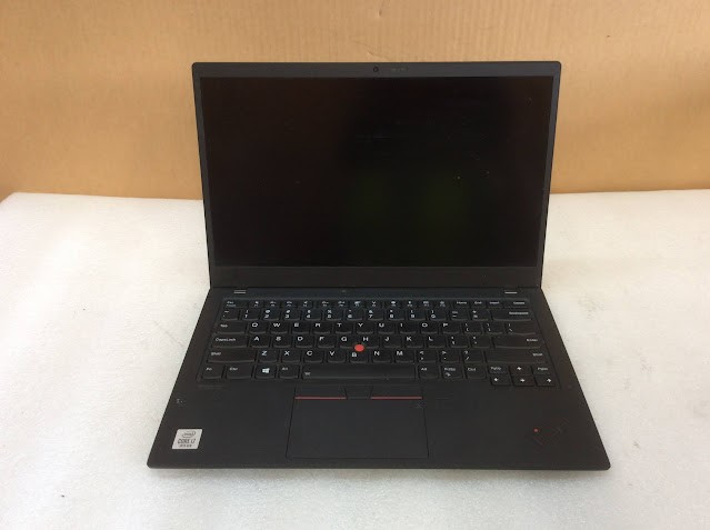 LENOVO X1 CARBON Laptop i7-10510U 16GBRAM No HDD Black