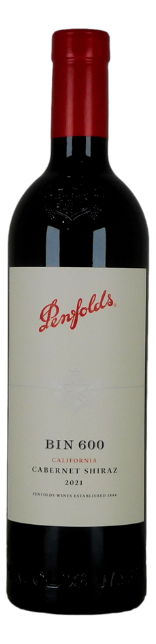 Penfolds Bin 600 Cabernet Shiraz 2021 (1x 750mL)