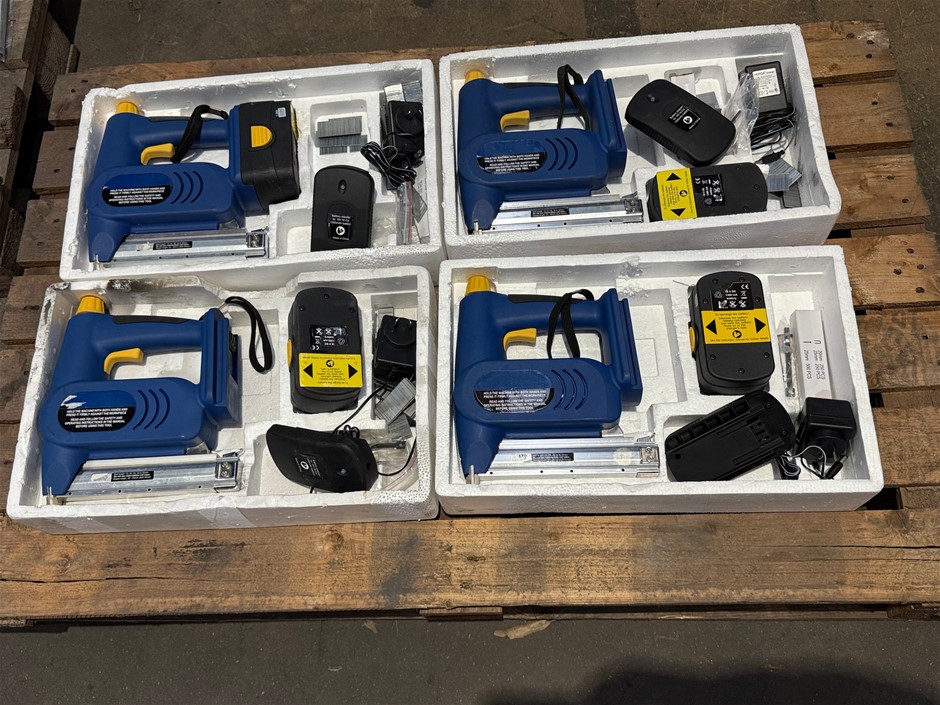 18V DC Cordless Nail Gun x 4 units