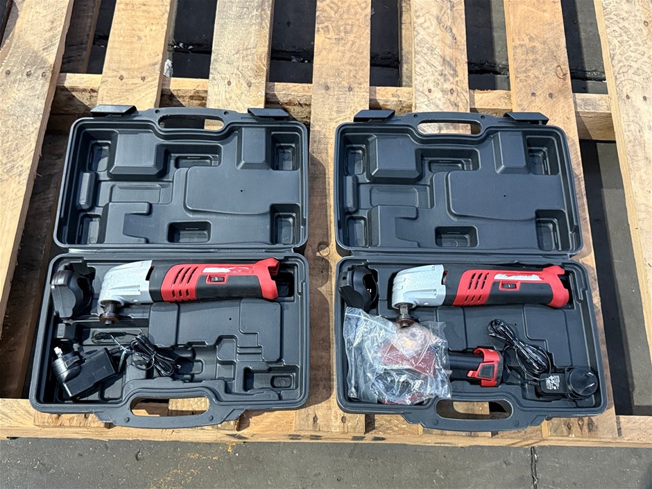 10.8V Lithium Ion Cordless Multifunction Tool x 2 units