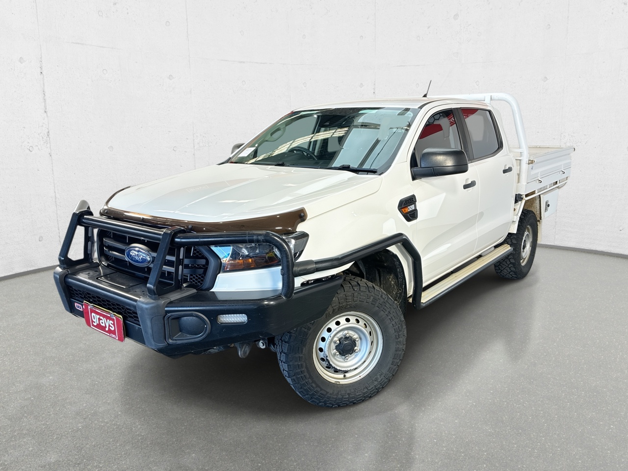 2020 Ford Ranger XL 4X4 PX III Turbo Diesel Manual Crew Cab Chassis