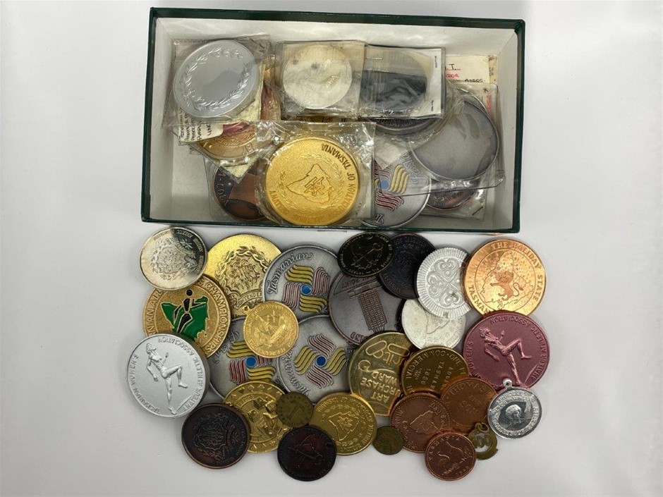 Approx. x 46 Asstd AU - Tasmanian Sporting & Commemorative Medals