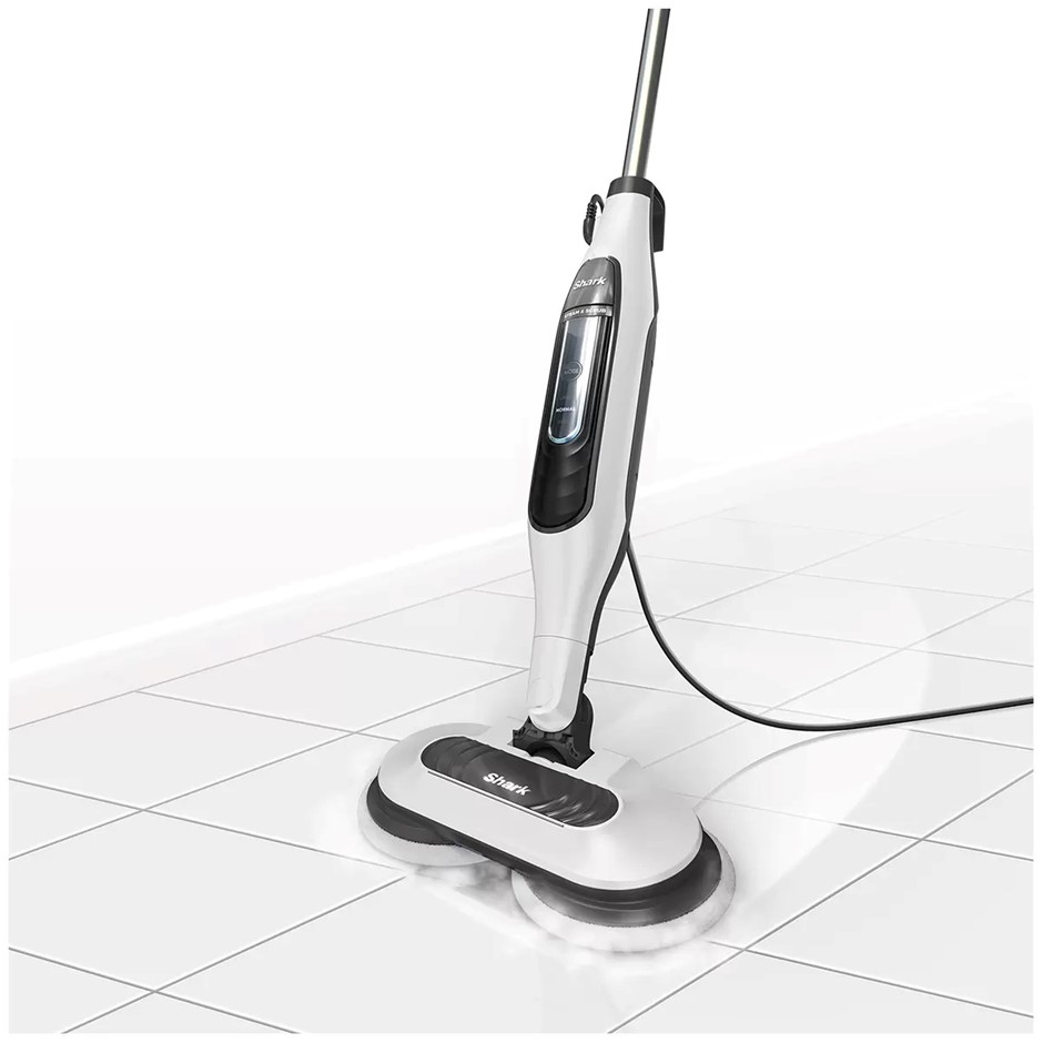 SHARK Steam And Scrub Mop, Model S7001ANZ. NB: Slightly Damaged Box.