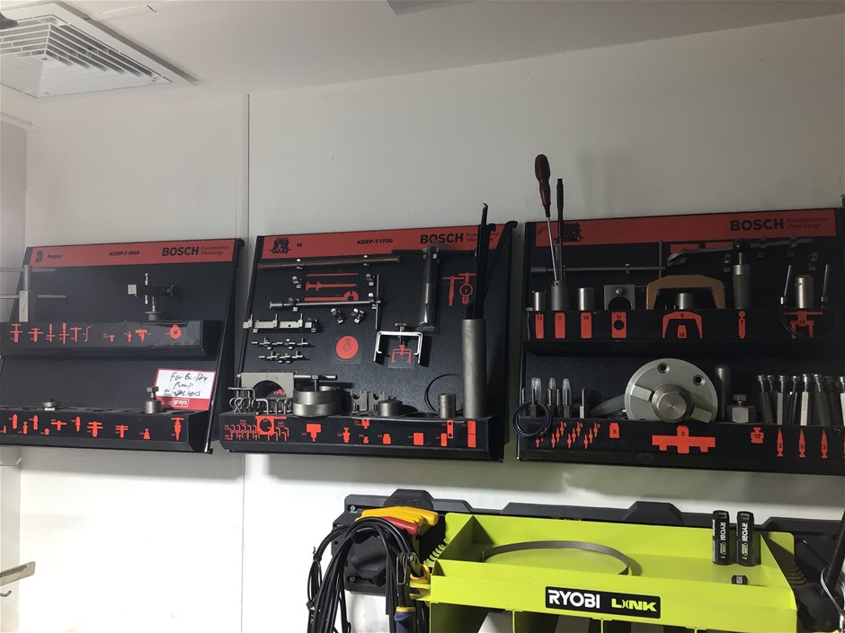 Qty of Bosch Tooling for Pump Injectors &Turbo Parts &