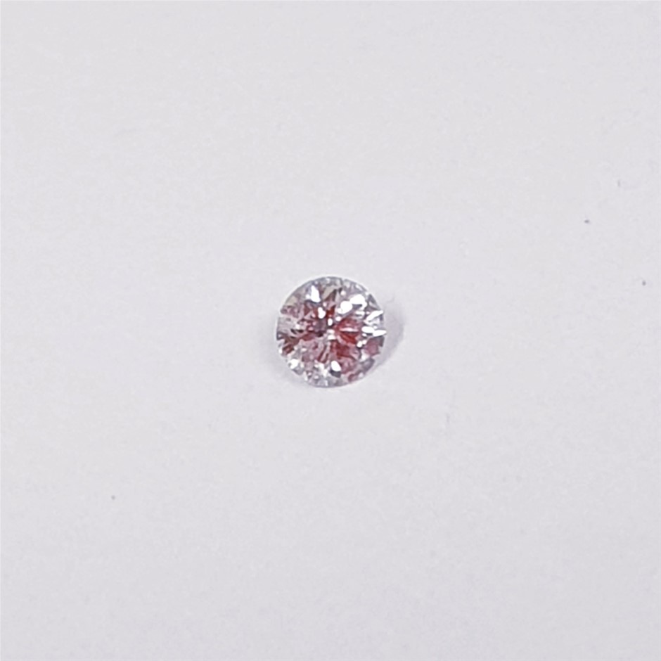 0.010 ct Pink Diamond