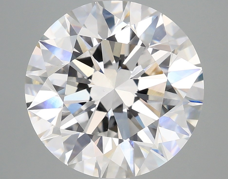 3.81 Carat Round brilliant Diamond F/VS2
