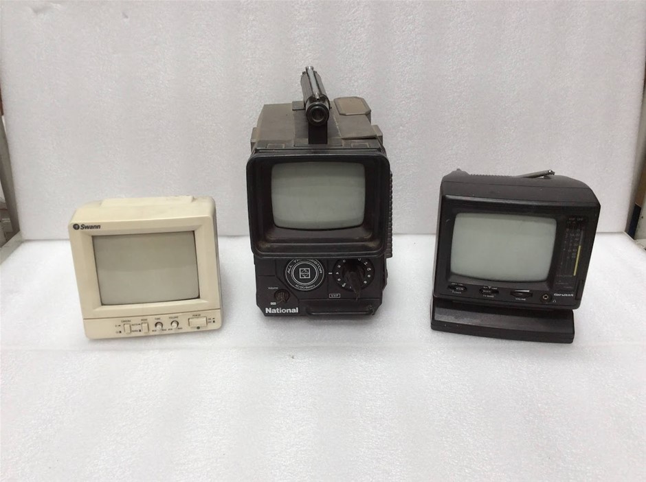 Swann Secura View GW205 Security+National TR-555DU Portable Transistor TV