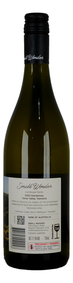 Small Wonder Chardonnay 2022 (6x 750mL), Tasmania