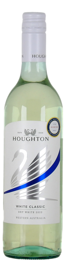 Houghton White Classic Dry White 2022 (5x 750mL), WA