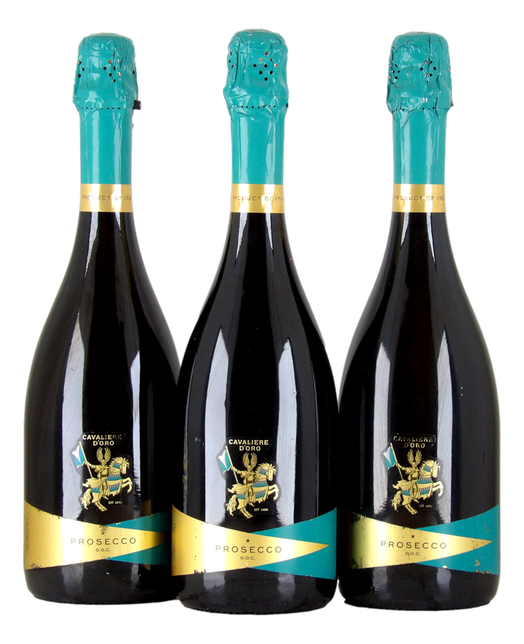 Cavaliere D'Oro Prosecco NV (3x 750mL), Italy