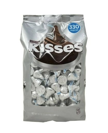 2 x Assorted HERSHEY'S Chocolate Packs, Incl: Kisses Milk Chocolate 330pc,