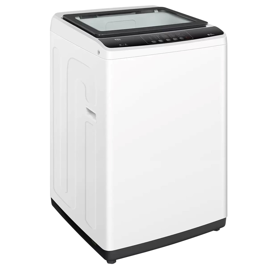 TCL 9kg Top Loading Washing Machine, Model F709TLW. NB: Has a dent on the s