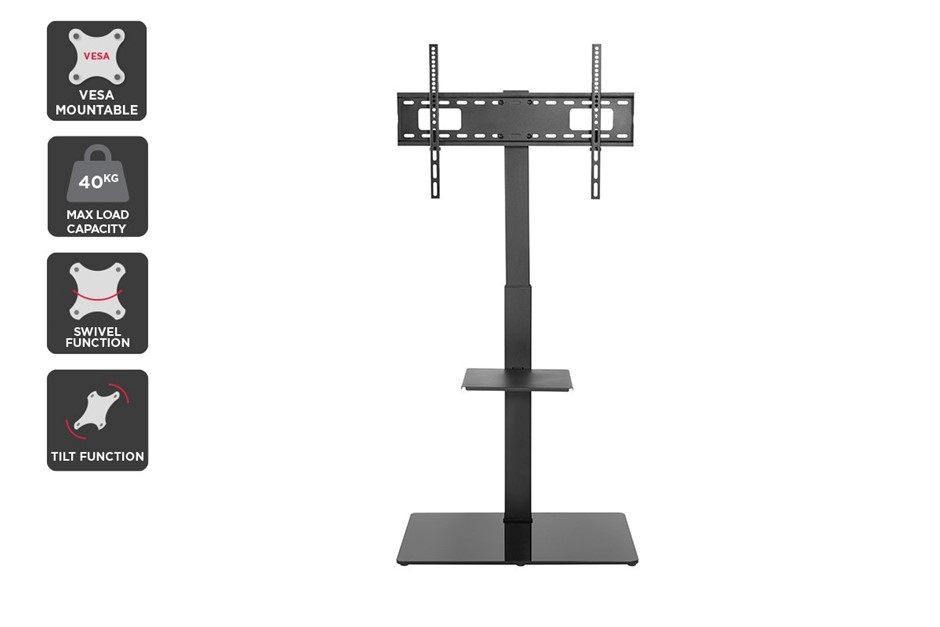 Kogan TV Stand Mount with Shelf for 37" to 70" TVs