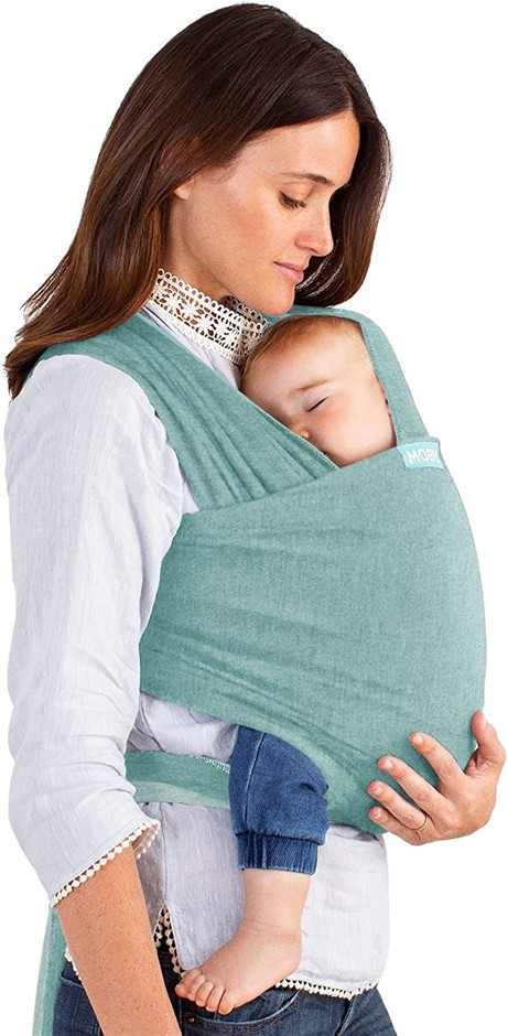 MOBY Elements Wrap Carrier, Hydro, Minimum Weight Recommendation is 3.63 kg