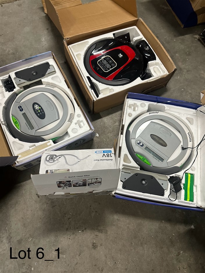 Black and Decker vaccum and Robotic Vaccum Cleaners