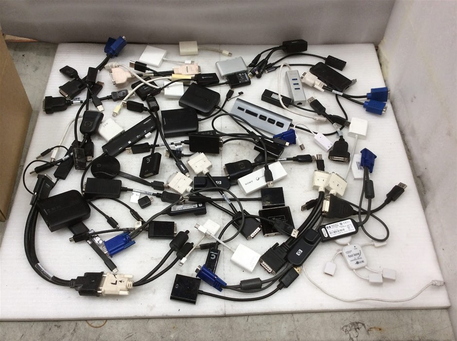 Mixed Brand Video And Usb Adapter Lot