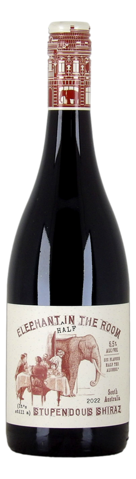 Elephant in the Room Midstrength Shiraz 2022 (5x 750mL), South Australia