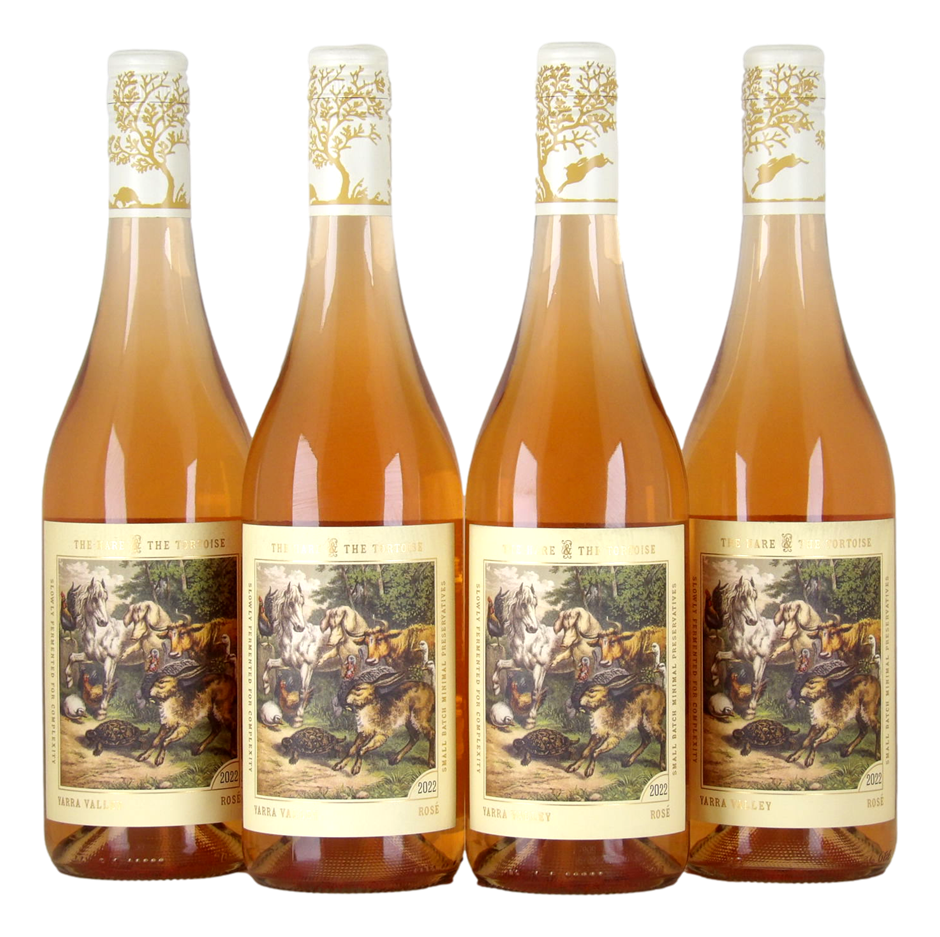 Hare & Tortoise Rose 2022 (4x 750mL), Yarra Valley
