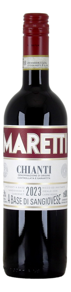 Maretti Chianti 2023 (5x 750mL), Italy