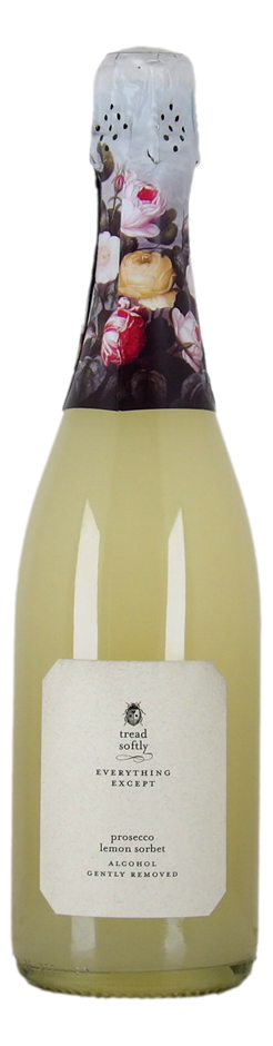 Tread Softly Prosecco Lemon Sorbet NV (Zero Alcohol) (5x 750mL)