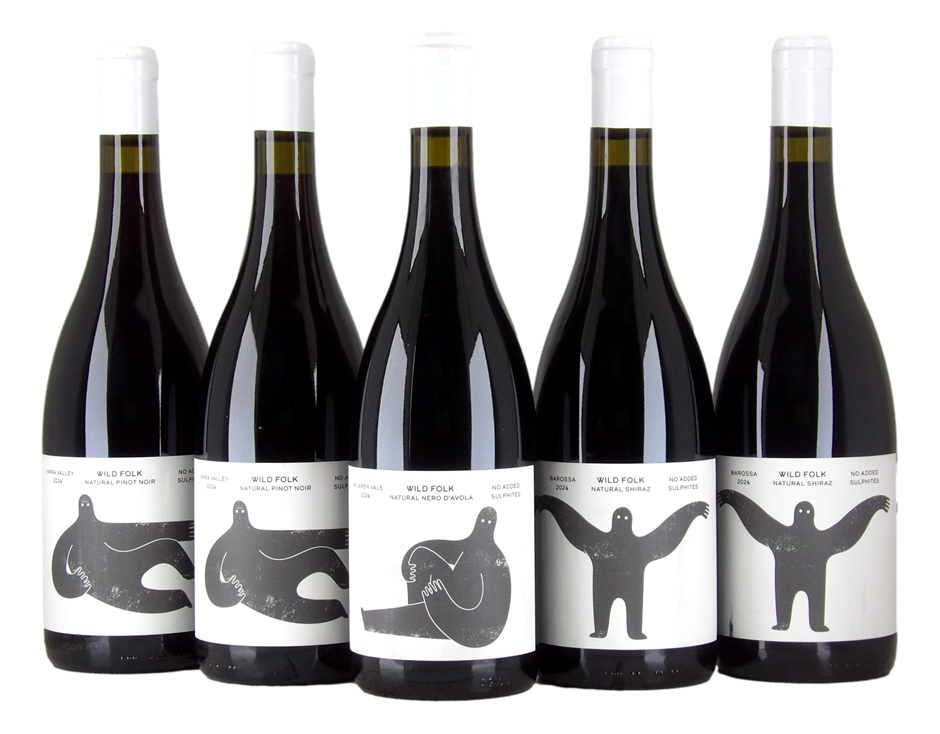 Mixed Wild Folk Red Wine 2024 Pack (5x 750mL) SA