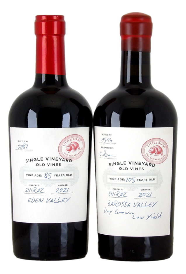 Mixed Little Giant Single Vineyard Old Vines Shiraz 2021 Pack (2x 750mL)
