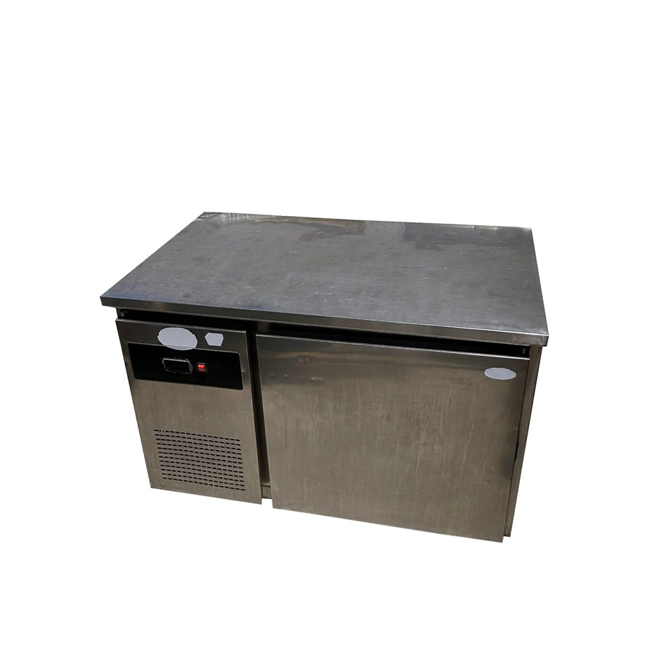 STAINLESS STEEL SINGLE DOOR BAR FRIDGE