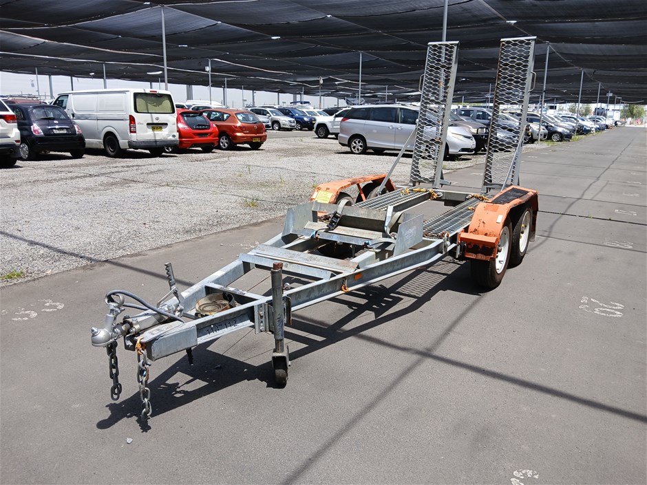 2012 Carter Wesco BT2751 Tandem Plant Trailer
