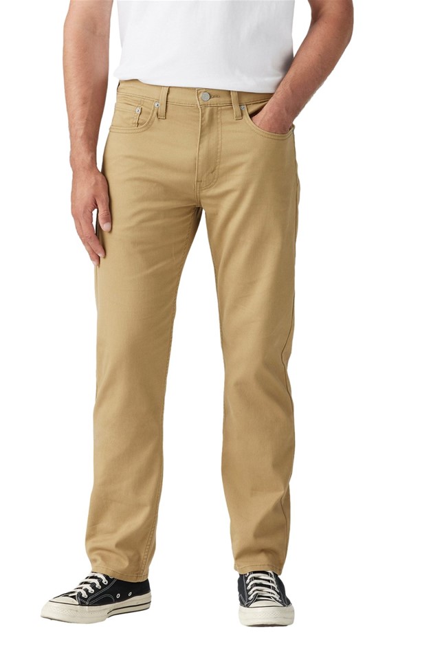 LEVI'S Men's 502 Taper Pant, Size 36x30, 56% Cotton, Cafe (1632), 295071632