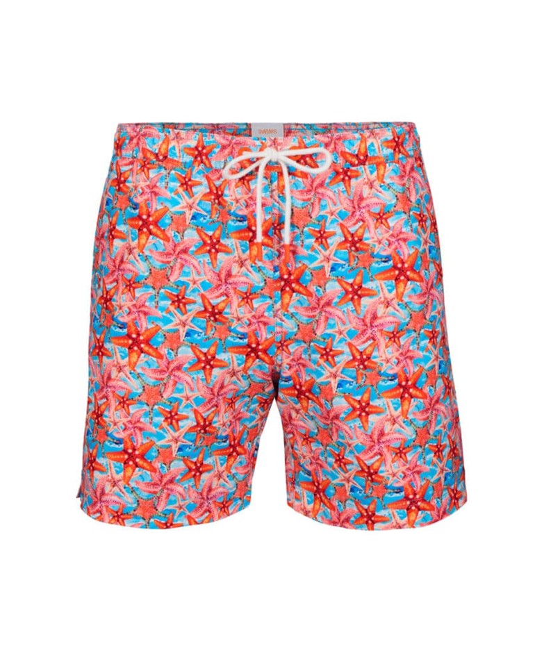 SWIMS Men's Swim Short, Size M, Tropea Starfish. Buyers Note - Discount Fr