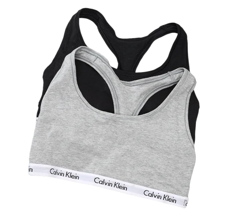 5 x CALVIN KLEIN Women's Unlined Bralettes, Size XL, Assorted Colours. NB: