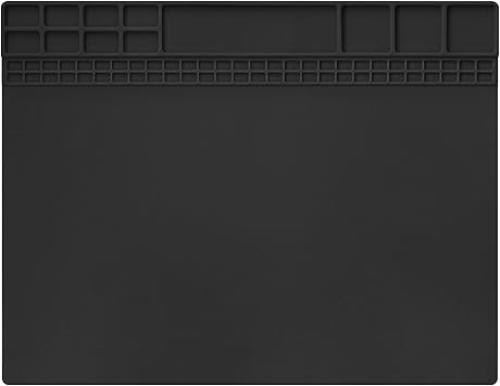 Cellphone Repair Silicone Mat Kit, Large Soldering Mat for Phone, Computer