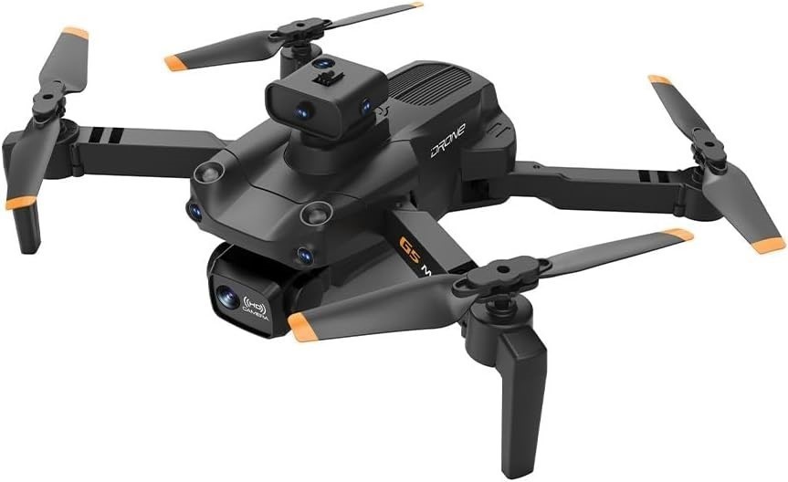 KOGAN Camera Drone with Obstacle Avoidance & 2 Batteries, Black. NB: Minor