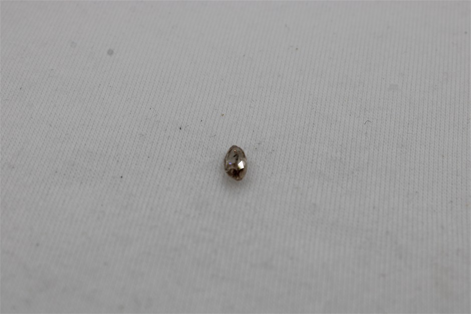 1 Loose Champagne Coloured Diamond