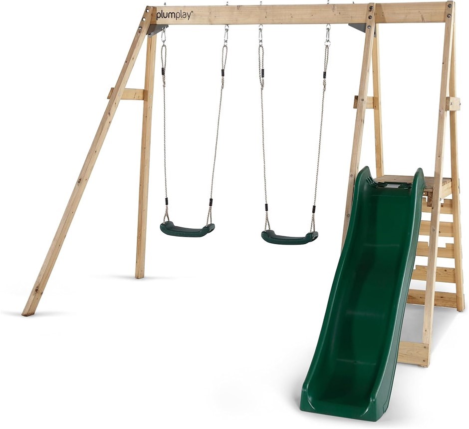 PLUM PLAY AU Tamarin Wooden Swing Set.